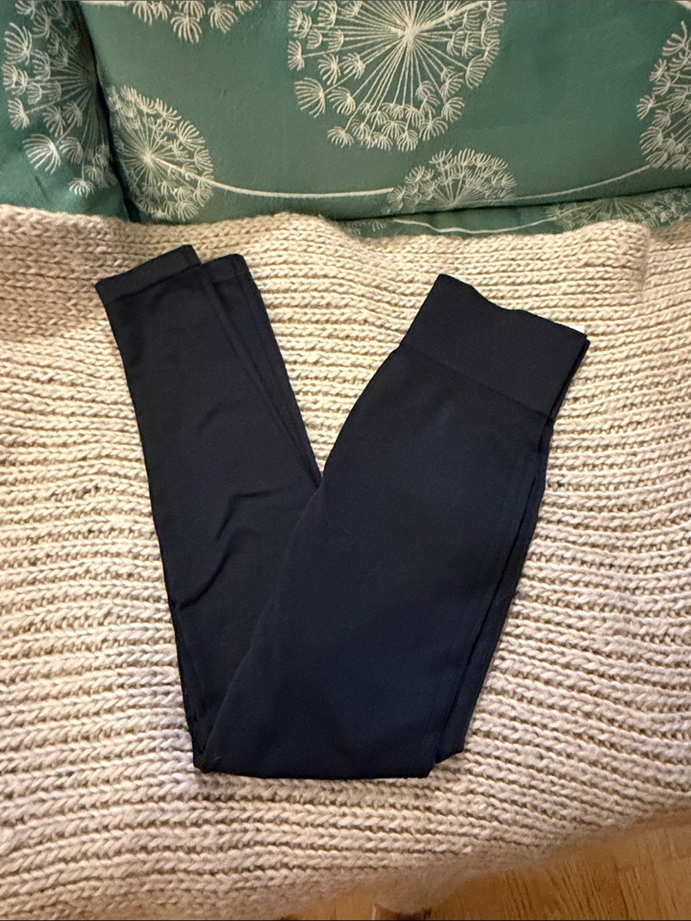 SPANX Black High-Waist Shaping Leggings